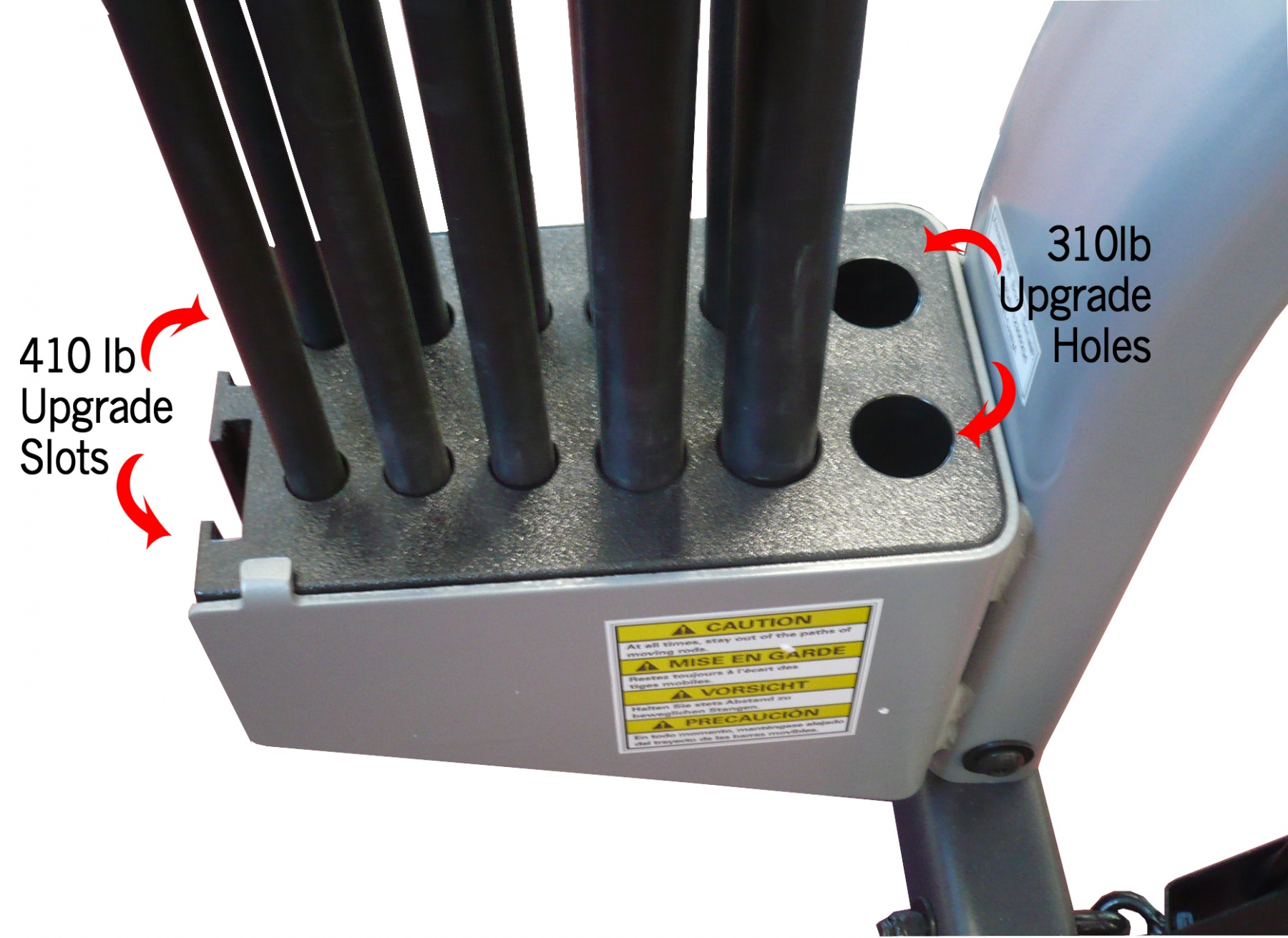 Bowflex blaze on sale rod upgrade