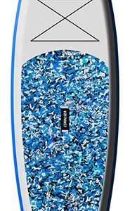 Coral Sea 8'5" Kids Camo Inflatable Paddle Board (Blue)